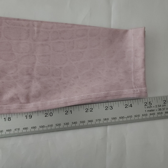 Varley Alligator Print Leggings in Light Pink XS - Picture 7 of 7